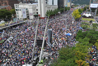 [영상] 10월3일 '문재인-조국' 퇴진 외친 자유시민들