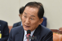 [포토] 국정감사, 답변하는 이기우 한국전문대학교 협의회장