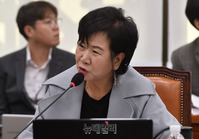 [포토] 국회 농해수위 국감, 질의하는 손혜원