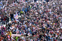 [포토] '문재인-조국' 퇴진, 광화문에 모인 자유시민들