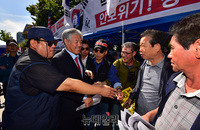 [포토] 문재인 규탄 집회 입장하는 전광훈 대표회장