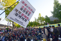 [포토] 청와대 턱밑까지 올라온 조국 규탄 구호