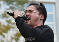 [포토] 안정권 GZSS 대표 "조국, 끌어내려야 한다"