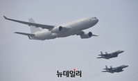 [포토] 아덱스서 선보이는 공군 공중급유기 KC-330 시그너스