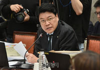 [포토] 질의하는 장제원 한국당 의원