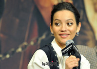 [포토] 나탈리아 레이즈 "터미네이터 기대해주세요"