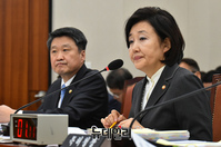 [포토] 종합국감 출석한 박영선 중소벤처기업부 장관