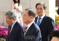 [포토] 시정연설 위해 국회 찾은 문재인 대통령