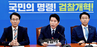 [포토] 정책조정회의 발언하는 이인영 민주당 원내대표