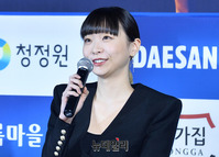 [포토] 제40회 청룡영화상 핸드프린팅, 소감 말하는 김다미