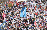 [포토] 광화문 정부 규탄 집회 "문재인은 내려와라"