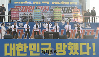 [포토] '문재인 퇴진' 국민대회 문화 공연