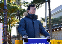 [포토] '탈북자 강제북송 규탄' 릴레이 이어가는 허광일 위원장