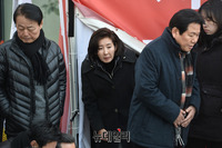 [포토] 황교안 대표 단식장 찾은 나경원 원내대표