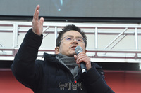 [포토] 황교안 "文정권 국정농단 밝혀내 폭로하겠다"