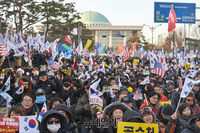 [포토] '공수처법-선거법 반대' 외치는 시민들