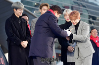 [포토] 가수 세븐틴 '코엑스 윈터페스티벌 2019' 위시돌 위촉