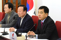 [포토] 공수처법 관련 기자회견 갖는 심재철 한국당 의원