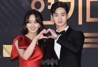 [포토] 연기대상 찾은 선남선녀 '김소현-장동윤'
