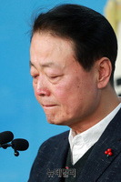 [포토] 불출마 선언하는 한선교 자유한국당 의원