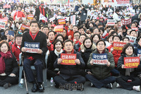 [포토] '총선승리' 다짐하는 자유한국당