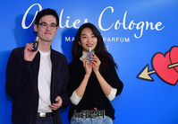 [포토] 김원중-곽지영 "향수도 커플이에요"