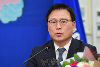 [포토] 입당 환영인사하는 박광온 민주당 최고위원