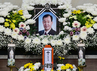 [포토] 원로 코미디언 임희춘 노환으로 별세...인천 연수성당에 빈소 마련