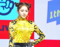 [포토] 로켓펀치 막내 다현 "머리에 힘 줬어요"