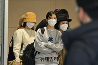 [포토] 일본 콘서트 마치고 입국하는 트와이스