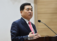 [포토] 인사말하는 심재철 미래통합당 원내대표