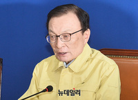 [포토] 민주당 최고위, 발언하는 이해찬