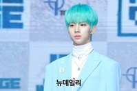 [포토] 화려한 헤어컬러로 포인트 준 MCND 윈