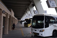 [포토] 코로나19 확산에 한산한 고속버스터미널