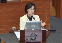 [포토] 국회 본회의, 대정부질문 답하는 추미애