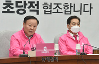 [포토] 모두발언하는 김재원 정책위의장