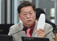 [포토] 마스크 수급 대책 질의하는 김명연 의원