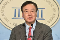 [포토] 서울 성동갑 3인 경선 '재심' 요구하는 강효상