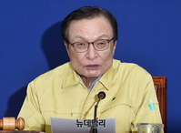 [포토] 민주당 최고위, 발언하는 이해찬