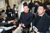 [포토] 민경욱 미래통합당 의원, 인천 연수을 공천 확정