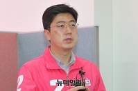 [포토] 총선각오 밝히는 홍종기 미래통합당 수원정 후보