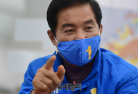 [포토] 류영진 더불어민주당 부산 진구을 후보 