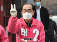 [포토] 강남구민들에 지지 호소하는 태구민 후보