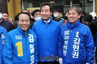 [포토] 식당으로 이동하는 '김철호-이낙연-김현권'