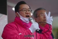 [포토] 지지호소하는 이종배 충주시 후보