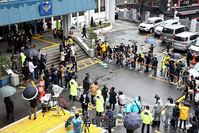 [포토] 조주빈 공범 '강훈' 검찰 송치