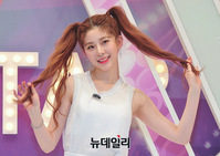[포토] 공원소녀 민주 "양갈래 머리가 포인트에요"