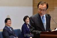 [포토] 국회(부)의장 민주당 후보자 선출 당선인 총회, 인사말하는 이해찬