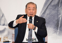 [포토] 6.15 공동선언 20주년 행사, 발언하는 문정인 특보