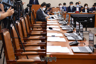 [포토] 제1야당 불참 속 진행되는 국회 보건복지위 전체회의